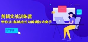 剪辑实战训练营：带你从0基础成长为剪辑技术高手