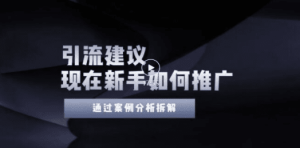 今年新手如何精准引流？给你4点实操建议让你学会正确引流