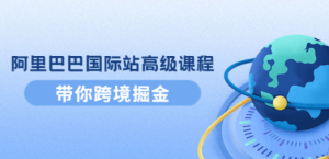 阿里巴巴国际站高级课程：带你跨境掘金，选品+优化+广告+推广