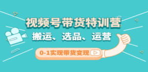 搬运、选品、运营、0-1实现带货变现