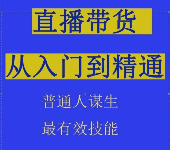 2024抖音直播带货技术：直播间拆解抖运营从入门到精通，普通人谋生最有效技能 ...