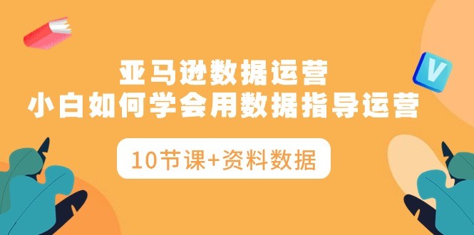 亚马逊运营秘籍：小白如何学会用数据指导运营，让你告别盲目决策（10节课+资料数据） ...