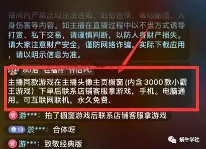 直播怀旧游戏的假造资源项目：一个月赚了五六万